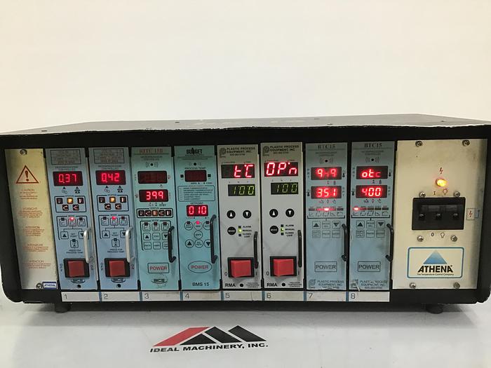 Used ATHENA MFL-0-D-08-00 8 Zone Hot Runner Controller  Used #139442