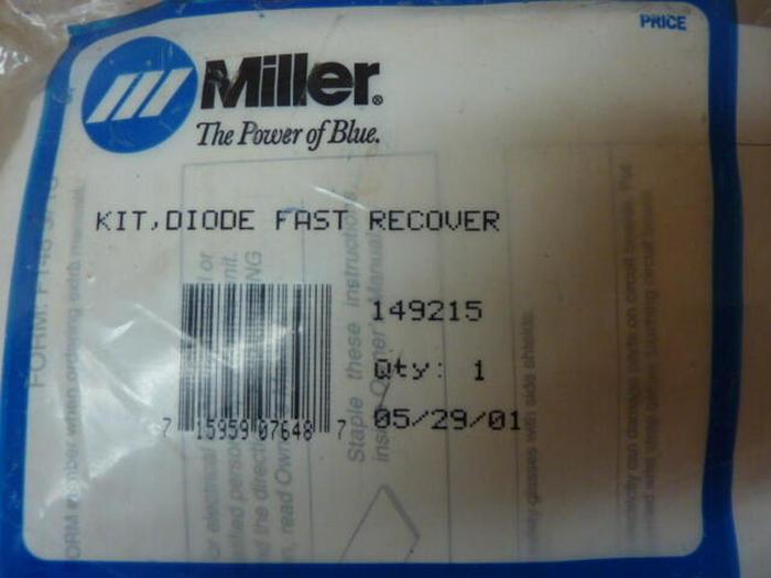 MILLER ELECTRIC Diode Kit 149215 #30706