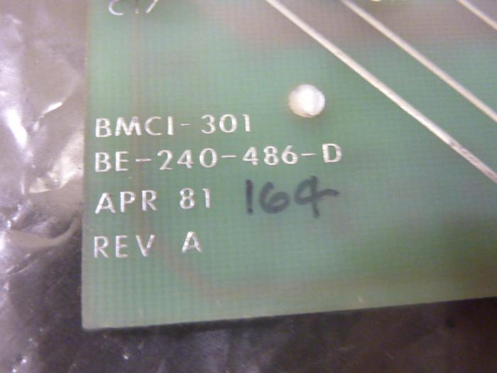 Used BALANCE ENGINEERING Circuit Board BMCI-301 #43471
