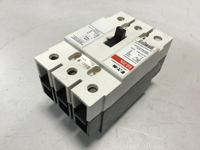 Used EATON CORP 30 Amp Industrial Circuit Breaker GD22K 30 AMP #133215