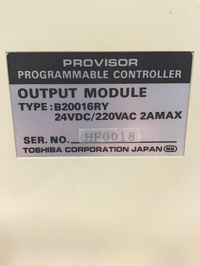 Used TOSHIBA Output Module B20016RY Used