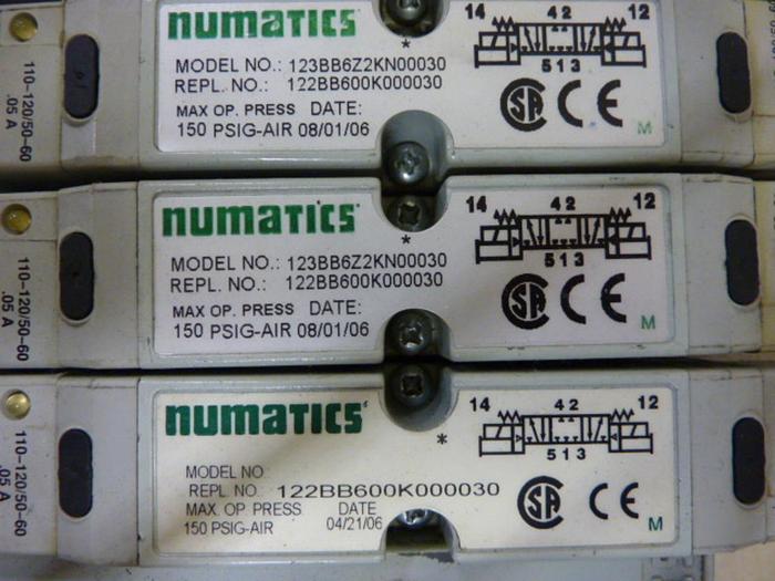 Used NUMATICS Manifold & Valves 239-1175 #52986