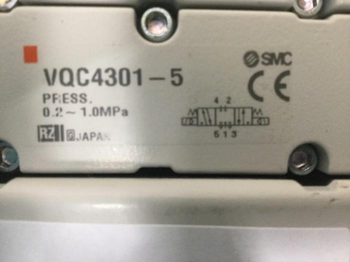 Used SMC Pneumatic Valve Manifold HHB-105202 #116115