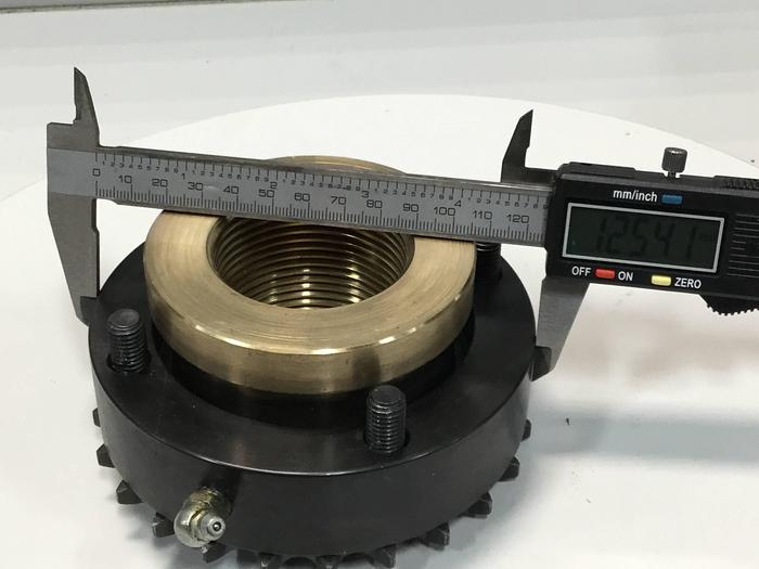 Used CINCINNATI MILACRON Die Height / Adjustable Tie Bar Nut 5035745/ATBN Used #100418