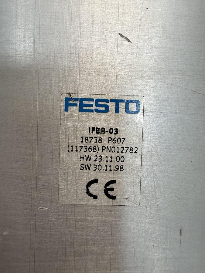 Used FESTO Valve IFB8-03 #52808