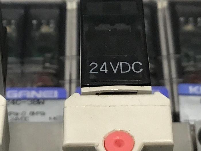 Used KOGANEI Manifold w/ Valves PBM7P-3W #120989