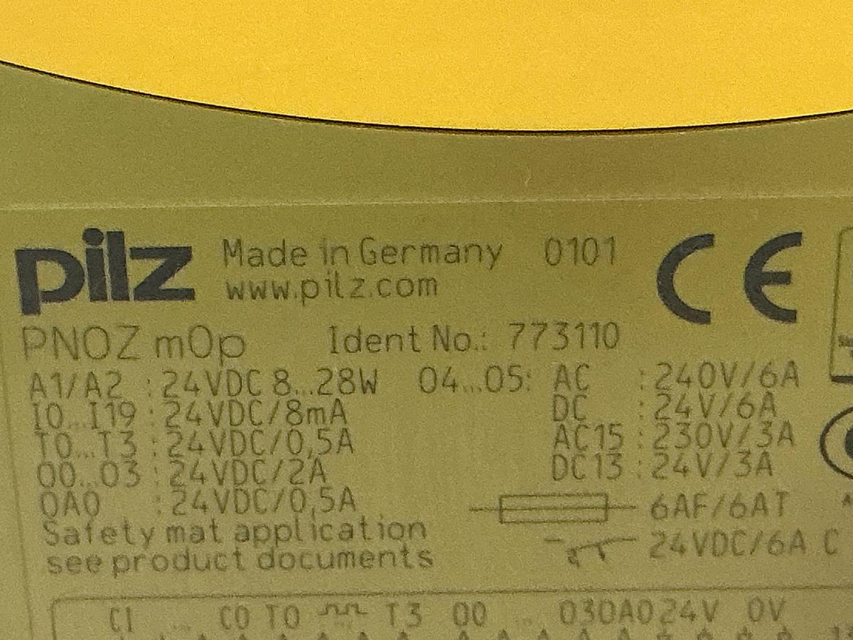 Used PILZ PN0Z m0p