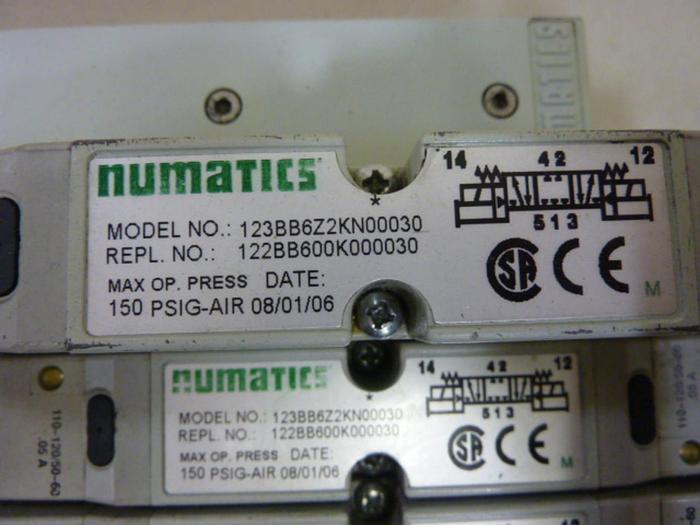 Used NUMATICS Manifold & Valves 239-1175 #52958