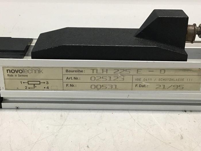 Used NOVOTECHNIK Position Transducer TLH225 Used