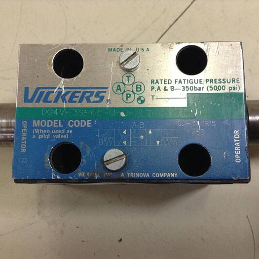 Used VICKERS Solenoid Valve DG4V-3S-6C-M-U-HL7-60-EN490 Used