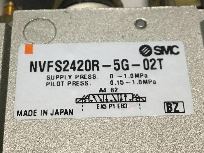 Used SMC Pneumatic Valve NVFS2420R-5G-02T #113705