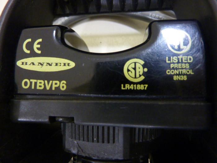 Used BANNER Touch Button 0TBVP6 #50218