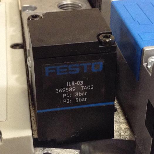 Used FESTO Control Block w/ Valves VIMP-03-B #69511