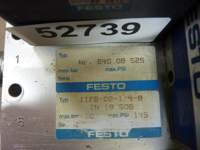 Used FESTO Control Block IFB1-02 #52739
