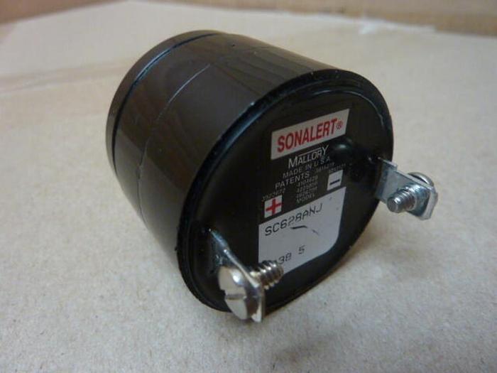 Used MALLORY Buzzer Alarm SC628ANJ #30410