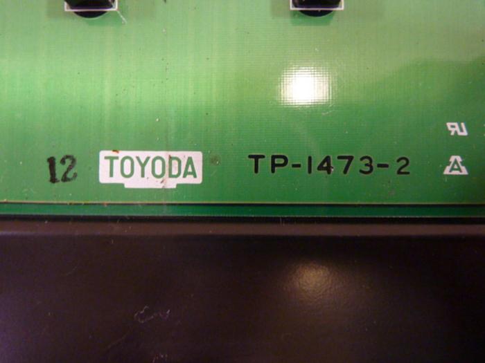 Used TOYODA 4 Slot I/O Base TPR-2649 #59720