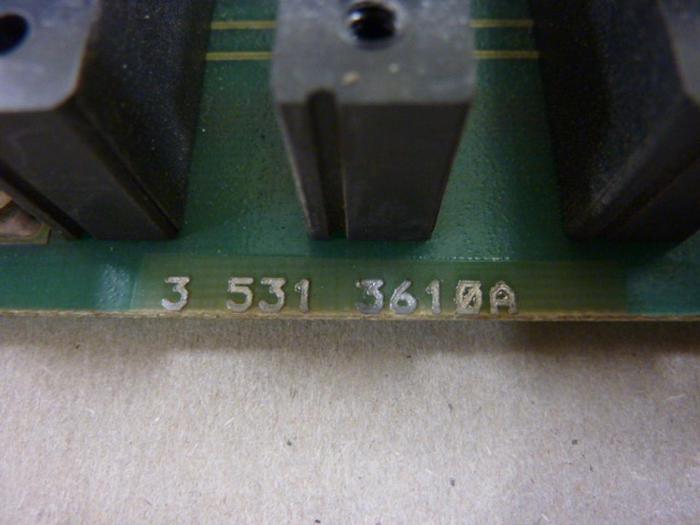 Used CINCINNATI MILACRON Circuit Board 3-531-3610A #47436