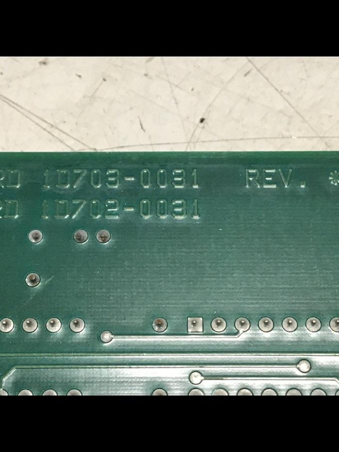 Used HPM Circuit Board 1D703-0031 #144377