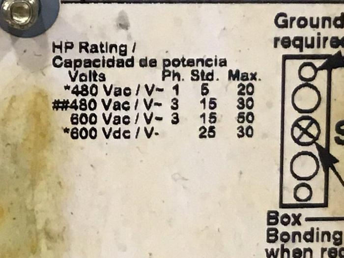 Used SQUARE D 60 Amp Safety Disconnect Switch H362 F3 #120447 DNL SCRAPPED