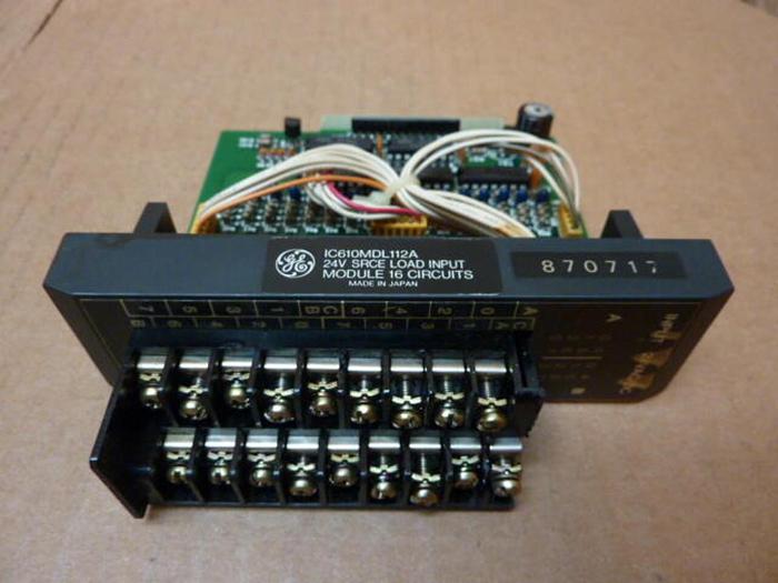 Used GENERAL ELECTRIC / GE SRCE Load Input Module 1C610MDL112A #27069