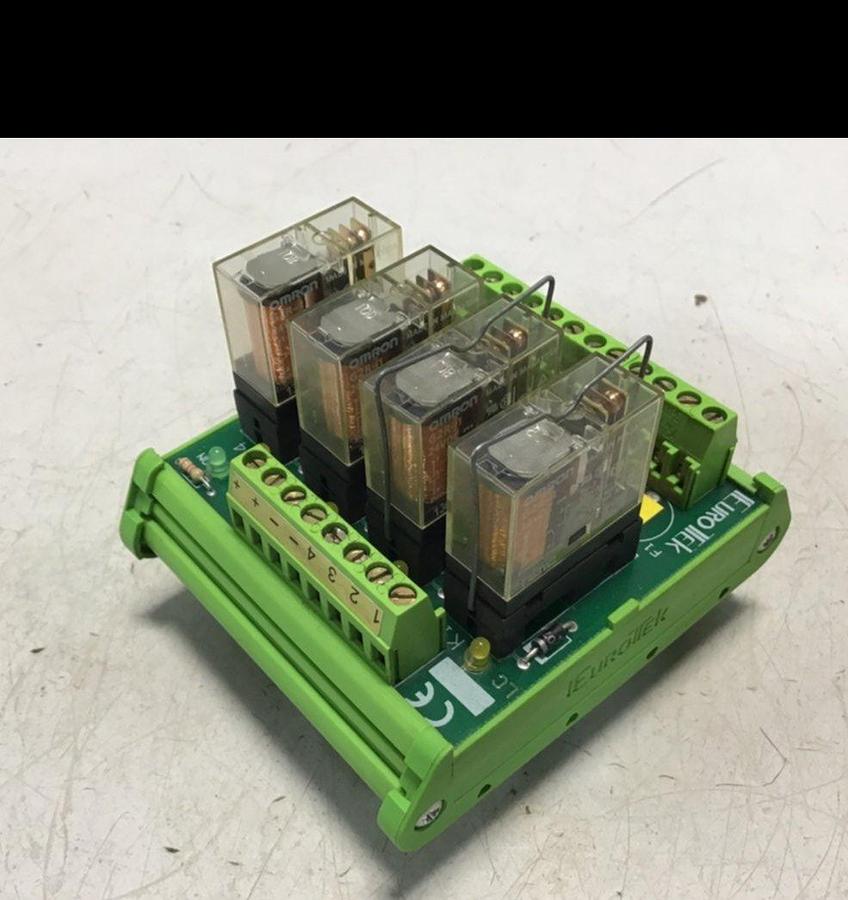 Used EUROTEK Breakout Board ET-MRZ04/24DC/SC/N/AR USED