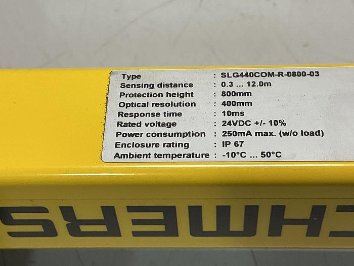 Used SCHMERSAL SLG440COM-R-0800-03