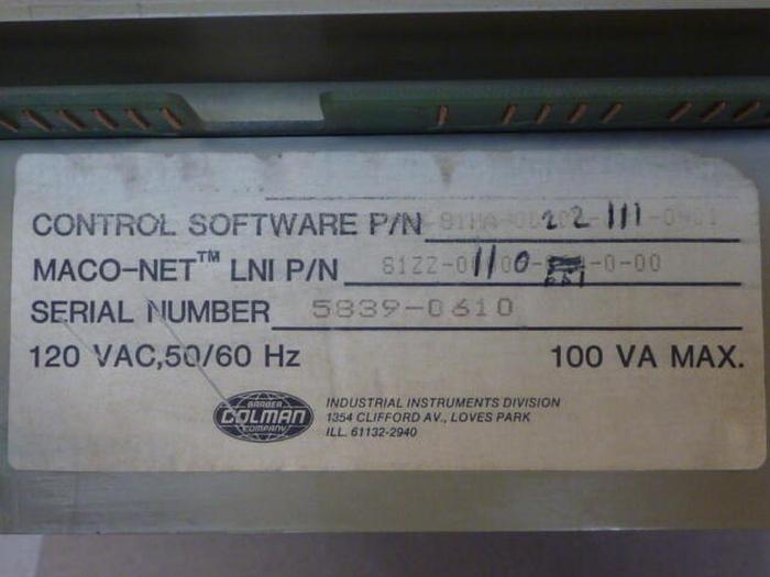 Used BARBER COLMAN Pressure/Flow Module 80HA-00002-001-0-00 #30969