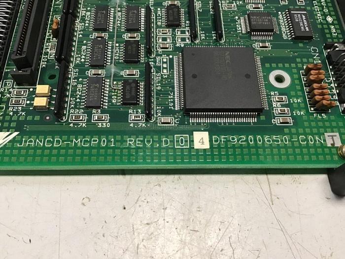 Used YASKAWA Circuit Board JANCD-MCP01 REV D04 #131024