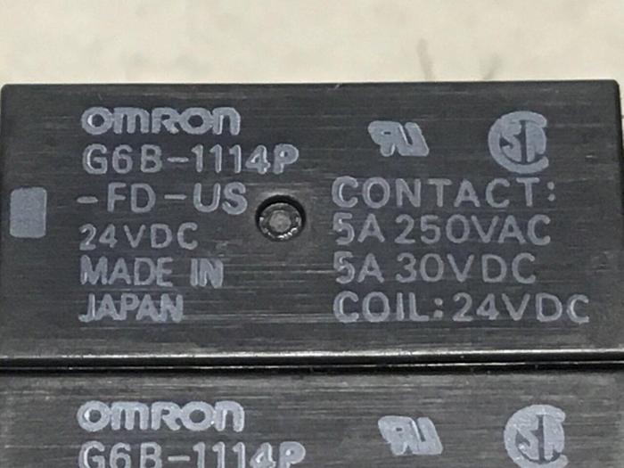 Used OMRON Relay Terminal Block G6B-4BND #103993
