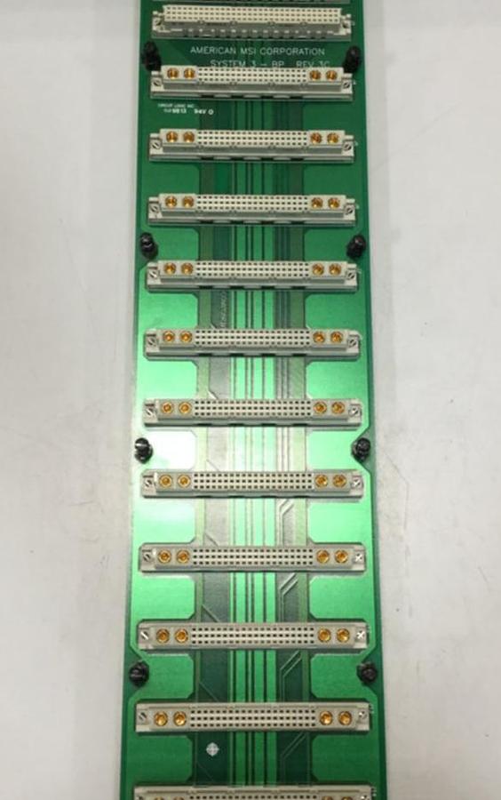 Used AMERICAN MSI Circuit Board SYSTEM 3-BP USED