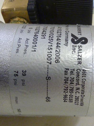 Used SCHUBERT & SALZER Angle Valve A102764/44/2006 #61139