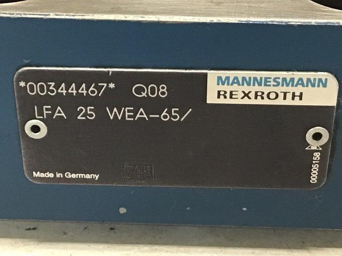 Used REXROTH Valve LFA25WEA65 #129671