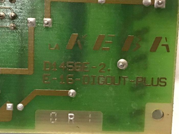 Used KEBA Engel Output Board E-16-DIGOUT-PLUS D1456E-0 Used