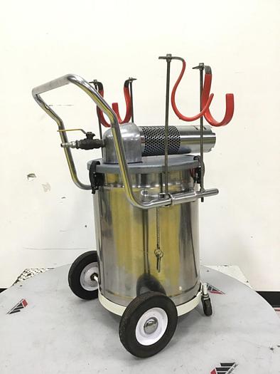 Used NORTECH Pneumatic Oil Vacuum POV21X17 #124941