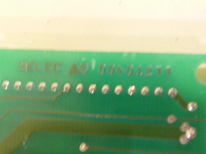 Used SELEC Circuit Board 00401277 #63234