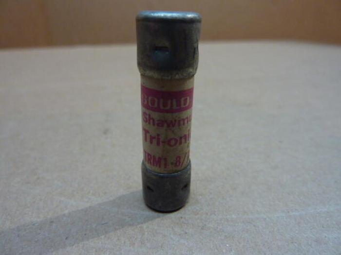 Used GOULD / SHAWMUT 1 8/10 Amp Fuse TRM1-8/10 #33700