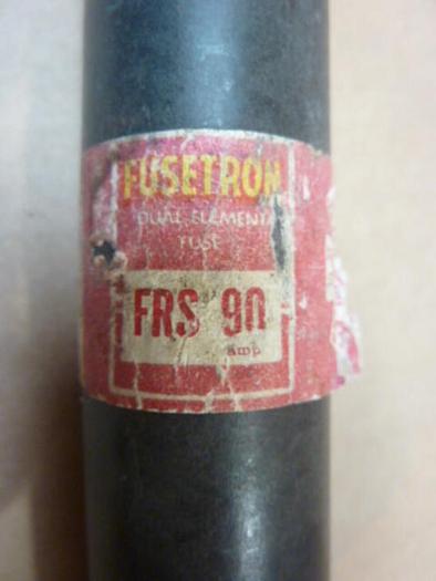 Used FUSETRON 90 Amp Fuse FRS-90 #31255