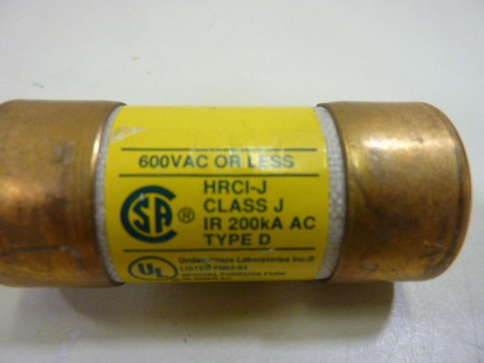 Used BUSSMANN 60 Amp Fuse LPJ-60SP #62238