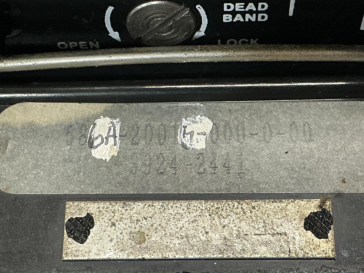 Used BARBER COLMAN 586A-20015-000-0-00