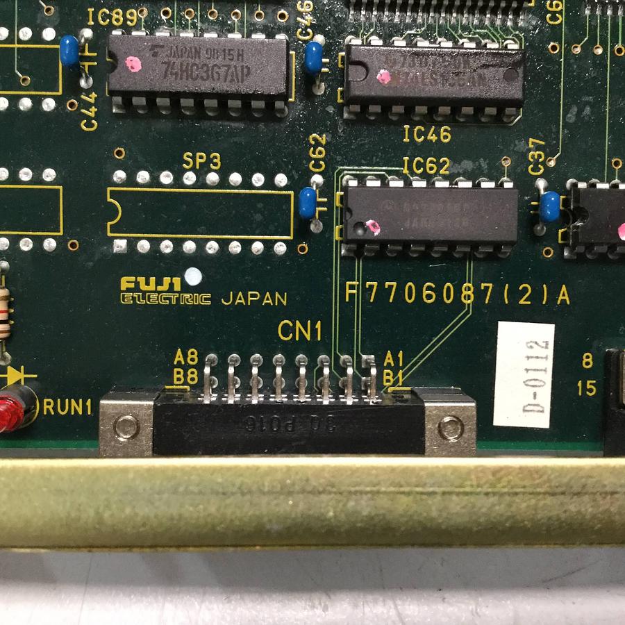 Used FUJI ELECTRIC CPU Card F7706087(2)A Used