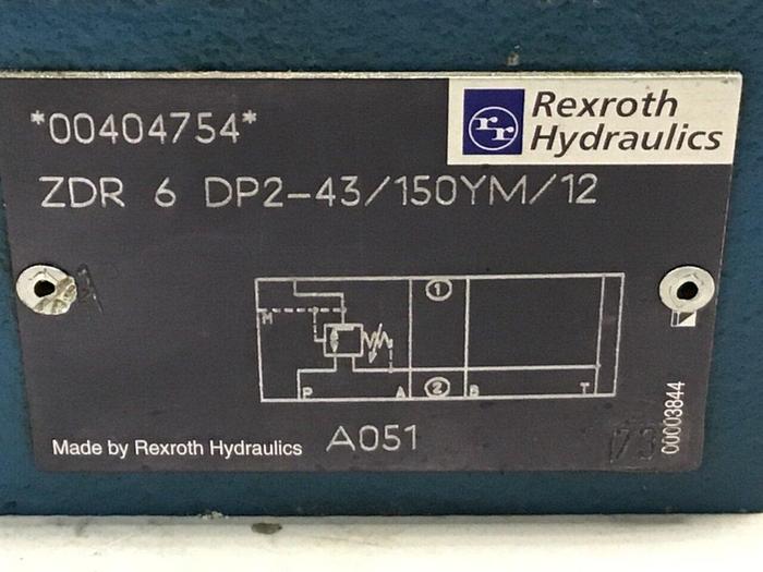 Used REXROTH Valve ZDR6DP243150YM12 #126847