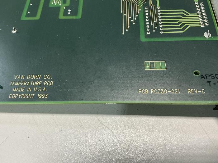Used VAN DORN 330021 REV-C