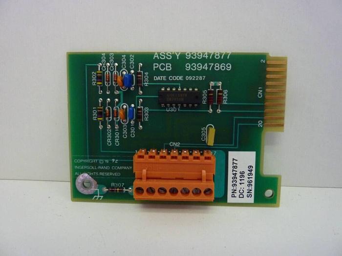 Used INGERSOLL RAND Circuit Board 93947877 #8500
