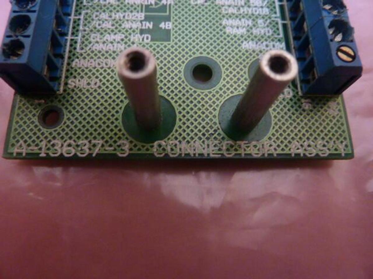 Used BARBER COLMAN Connector Assembly PC Board A-13637-3 Used