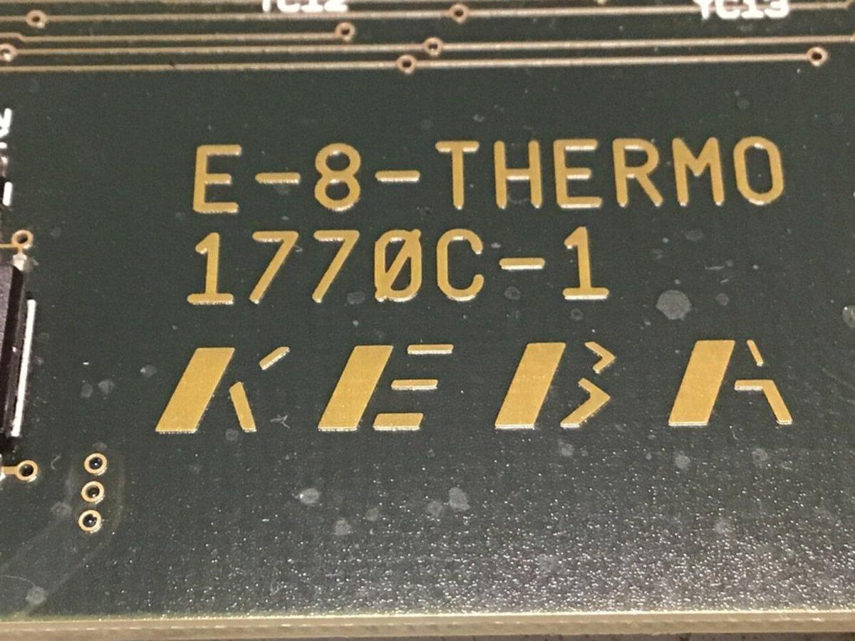 Used KEBA Engel 1770B-1 Circuit Board E-8-THERMO 1770C-1 #129457