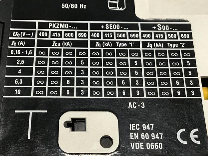 Used MOELLER Circuit Breaker PKZM0-0.4 #128865