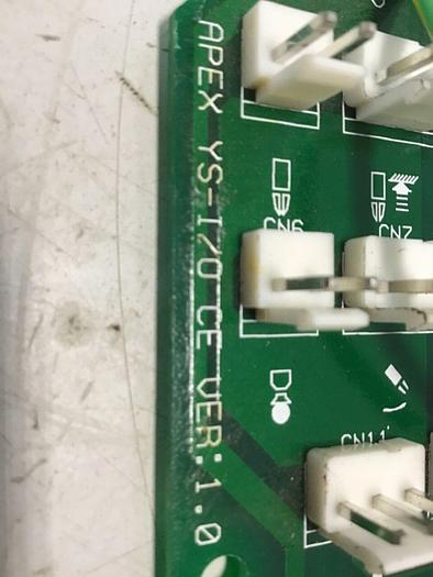 Used APEX Circuit Board YS-I/0 CE VER1.0 #133260