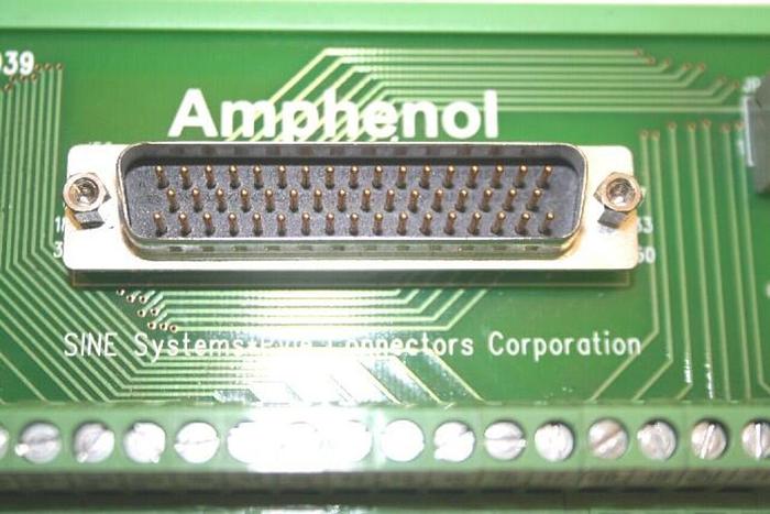 Used AMPHENOL Connector Block 20-51039 #5437