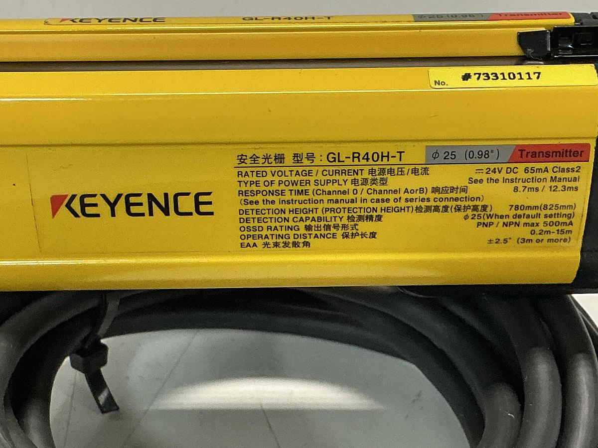 Used KEYENCE GL-R40H-T