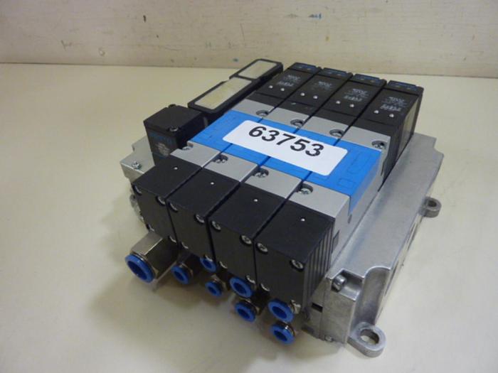 Used FESTO Control Block w/ Valves VIMP-03-B #63753